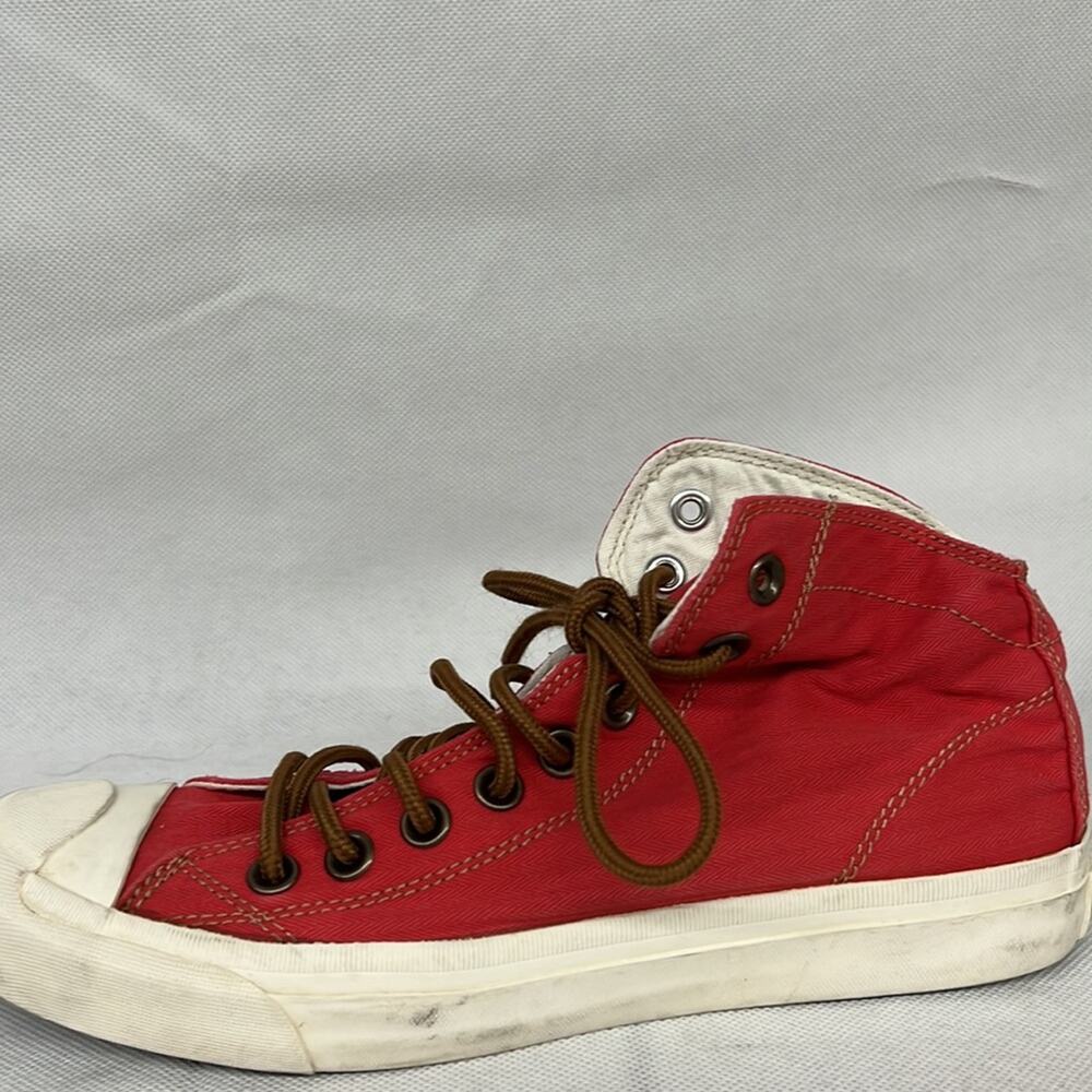 Rare hard to find Converse Jack purcell xinfeisu X.F.S Red hi top sneaker brown - Picture 3 of 10